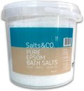 Salts & Co. Pure Epsom & Dead Sea Salts 750g | Unscented Magnesium Sulphate & Mineral Bath Salts for Bath & Foot Soaks, Home Spa & Self-Care Routines