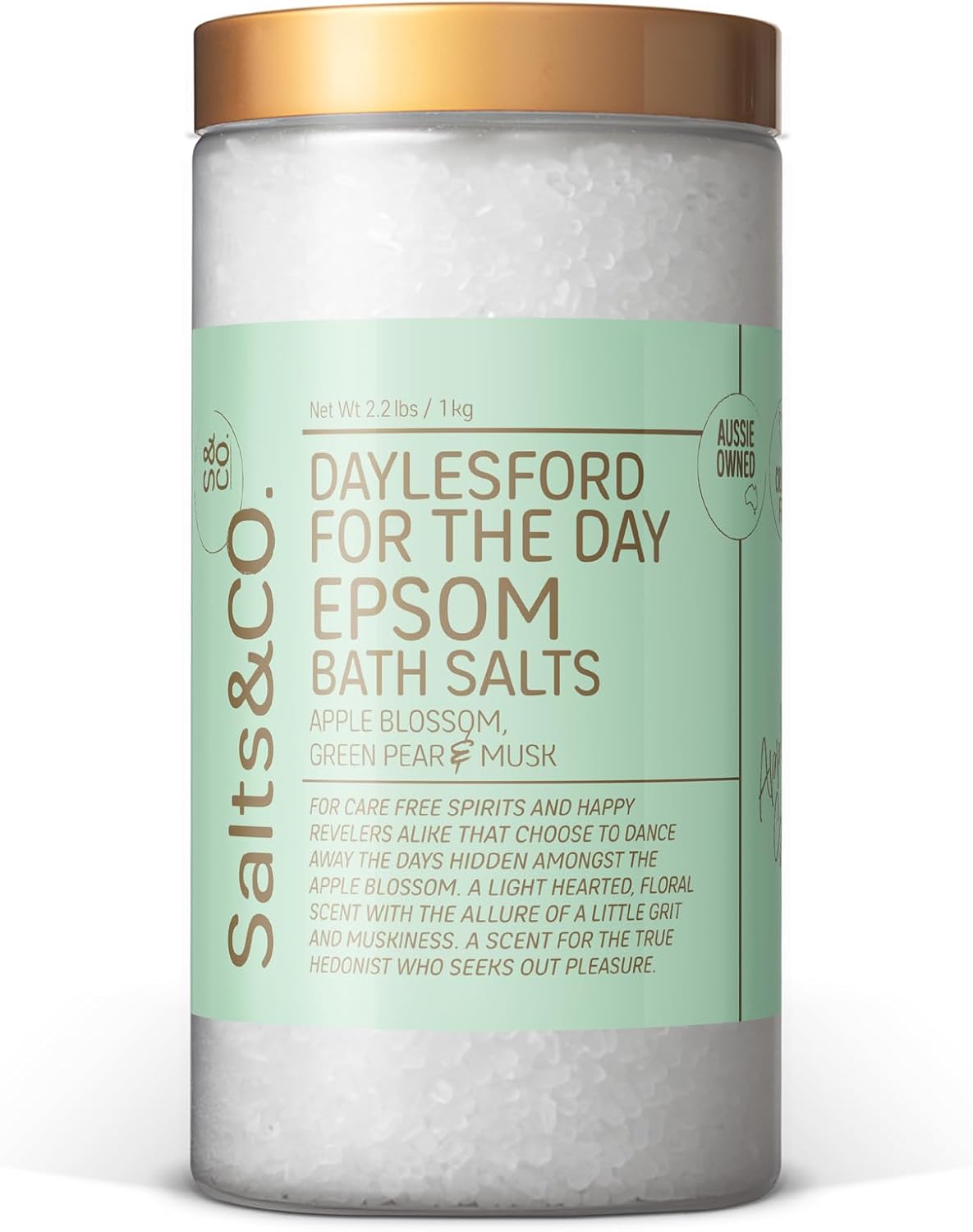 Salts & Co. Master Scent Daylesford For a Day Epsom Bath Salts 1kg