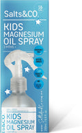 Salts & Co. Kids Sensitive Skin Magnesium Oil Spray 200ml | Gentle, Lightweight & Fast-Absorbing Topical Magnesium Chloride for Daily Use