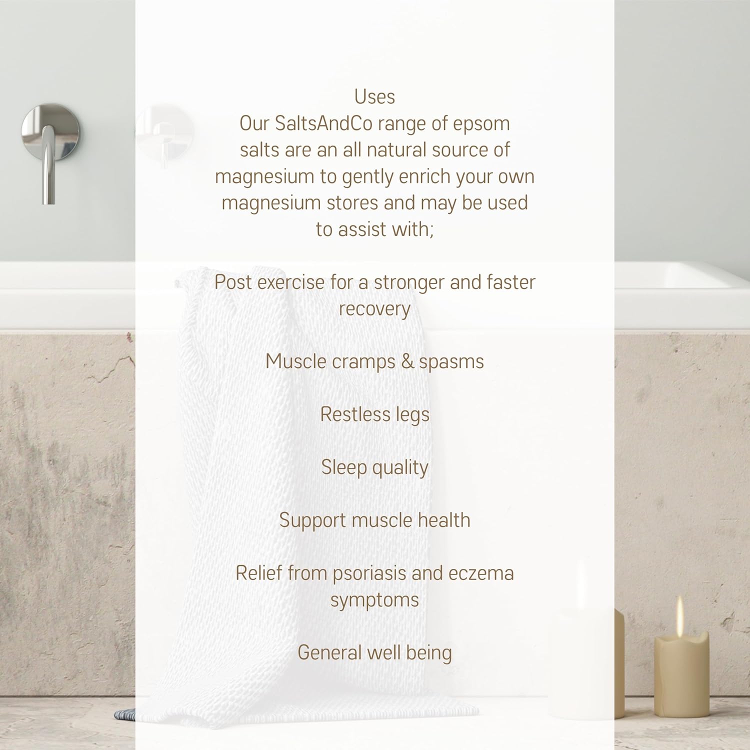 Salts & Co. Master Scent Daylesford For a Day Epsom Bath Salts 1kg