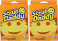 The Original Scrub Daddy - Multipurpose Cleaning Sponge - Soft in Warm Water, Firm in Cold Water for Tough Cleaning - Scratch Free, Odour Resistant, Ergonomic